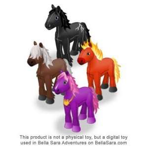  Four Animated Digital Horses (Thunder Bundle) Everything 
