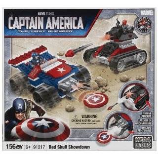 Mega Bloks Marvel Micro Action Figures Series 2 Captain America Common 