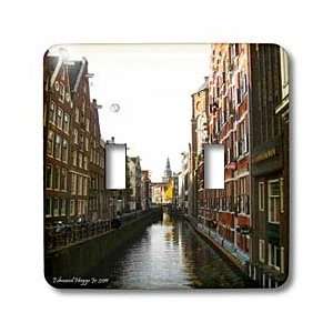 Edmond Hogge Jr Countrys   Canals in Amsterdam   Light Switch Covers 