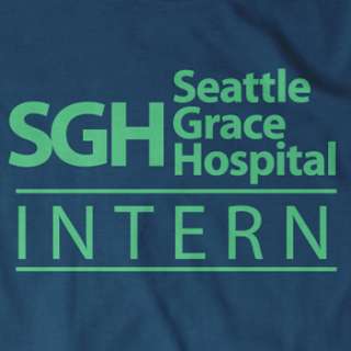SEATTLE GRACE HOSPITAL T Shirt greys greys anatomy  