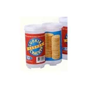    Double Row Round Cookie & Cracker Container