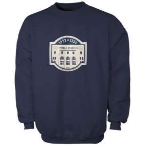   Blue Yankee Stadium Commemorative Crew Sweatshirt