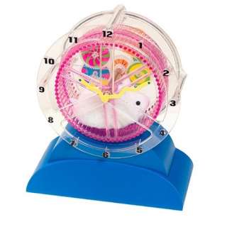 Hamster Time Action Clock #5220 MIB by Can You Imagine  