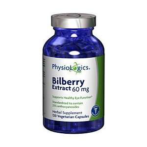  PhysioLogics Bilberry Extract 60mg