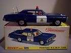 DINKY #252 1960s PONTIAC R.C.M.P. CAR 1969 SUPERB IN BOX