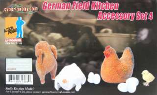   Hobby 1/6 scale WWII German Field Kitchen Accessories Set 4 71388