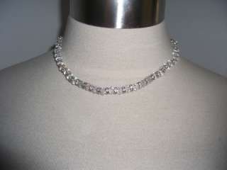 EUC Swarovski Crystal Wedding Bridal Necklace Ret $85  