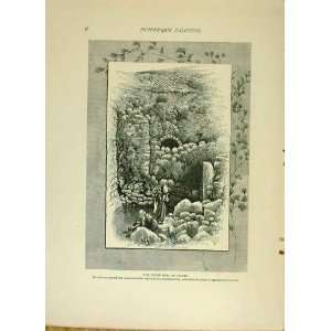  Tower Of David Jerusalem 1883 Old Print
