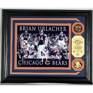  Brian Urlacher Chicago Bears ?Dominance? Photo Mint with 2 