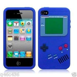 IPHONE4S 4G Nintendo Game Boy silicone case cover iPhone4 4S BLUE U.S 
