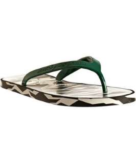 Marc by Marc Jacobs green rubber Girl thong flip flops   up 
