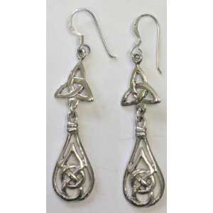  Triquetra Drop Earrings 