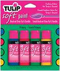 Tulip Soft Fabric Paint Starter Set 1 Ounce 4/Pkg   Primary