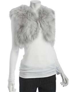 style #313886701 natural fox fur cropped vest