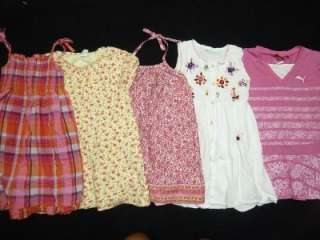   TODDLER GIRL size 4T 4 5 XS SUMMER OUTFIT CLOTHES LOT GIRLS  