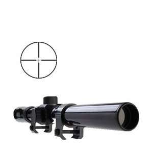 4x15mm Rimfire .22 Target Riflescope & Rings, 30/30 Reticle, 1/4 MOA 
