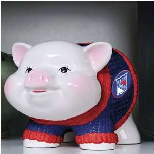  New York Rangers Memory Company Piggy Bank NHL Hockey Fan 