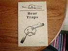 Book Vance, Bear traps, Trapping