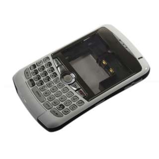 White Full Housing Case For Blackberry 8300 8310 8320  