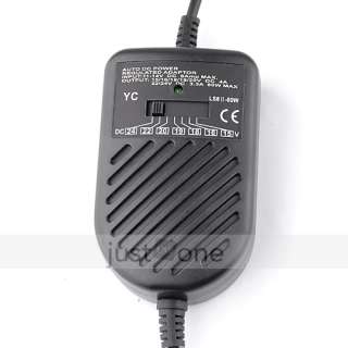 Car Universal Auto Power DC 12V 24V 80W Charger Adapter for Notebook 