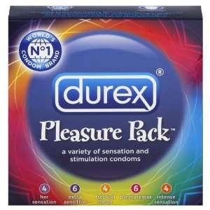  Durex   Pleasure Pack Condom 24 Count. Health & Personal 