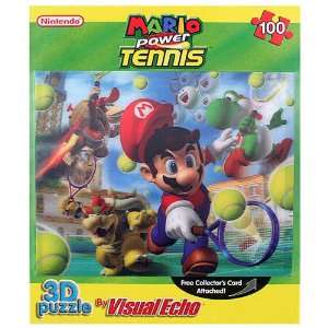  Nintendo Super Mario   Mario Power Tennis 3D Puzzle Toys & Games