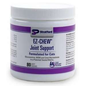  EZ CHEW Joint Support for Cats (80 Soft Chews) Pet 