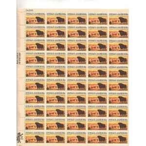  Rural America Angus Cattle Sheet of 50 x 8 Cent US Postage 