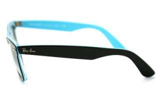 New RAY BAN Sunglasses Authentic Vintage Wayfarer RB 2140 10013F Black 
