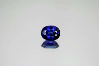   16ct 6.5x5.5mm Oval GOOD FLASHING Royal Blue SAPPHIRE, CEYLON  