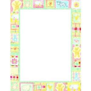  Baby Farm Quilt Letter Head 50 Sheets (Case of 1) Office 