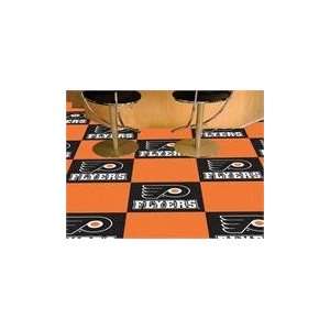    18x18 tiles Philadelphia Flyers Team Carpet Tiles