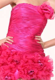 beautiful strapless dress sits right above your knee, its fully ruched 