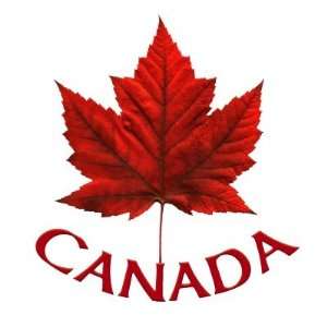  Canada Souvenir Stickers Red Maple Leaf Stickers Arts 