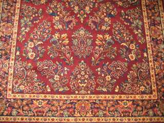 4x6 Red Karastan 700 Wool Area Rug Sarouk 785 New   