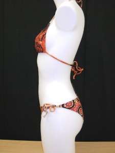 NWT JEAN PAUL GAULTIER Batik String Bikini 42 8 $245  