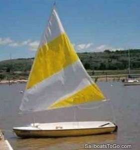 Sail for Sunflower Sailboat   First Quality  