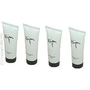 Bijan by Bijan, 4 X 3.3 oz Luxurious Body Cream For women (4 Tubes of 