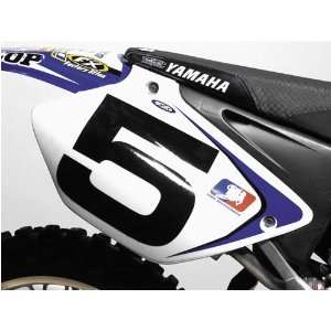  Factory Effex #5 Super Pro Number White 8 in Automotive