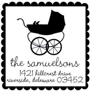 Baby Carriage Custom Snap Stamps from Bonnie Marcus
