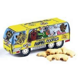 Exclusively Pet Barking Bus Animal Cookies 4 1.5 oz Packages  