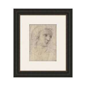  Head Of A Muse Framed Giclee Print