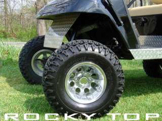 LIFTED GOLF CART 10 WHEEL AND TIRE COMBO FOR LIFT KITS  