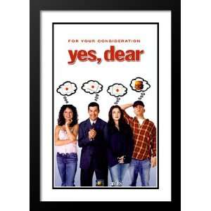  Yes, Dear 20x26 Framed and Double Matted TV Poster   Style 