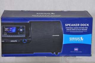Audiovox Sirius SUBX2 Speaker Dock Portable Sound System  