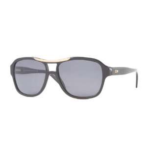 Donna Karan 1028 Black / Gray Sunglasses