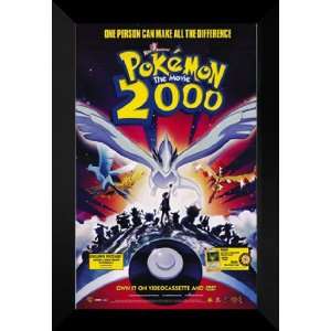  Pokemon 2000 The Power of One 27x40 FRAMED Movie Poster 