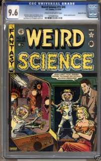 Weird Science #15 (#4) CGC 9.6 NM+ Universal  