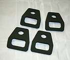 set of 4 Strap Tiedown Brackets for Military Trailer and Truck nos