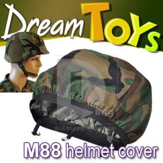 PASGT M88 Helmet Cover Protection Helmet Cover Woodland forest camo 